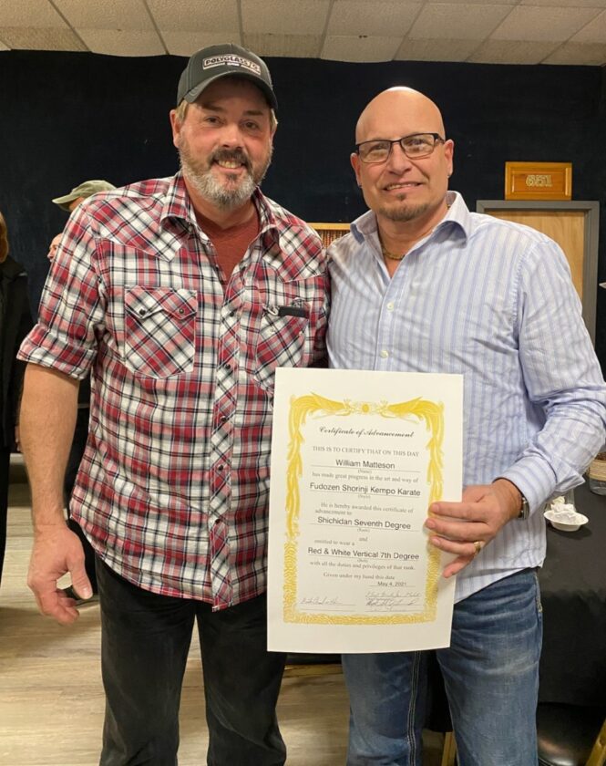 Matteson earns 7thdegree belt News, Sports, Jobs Observer Today